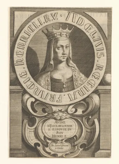 Portret van Anna van Kiev