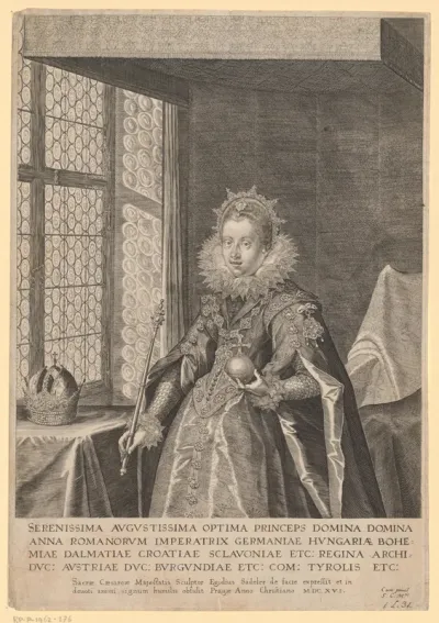 Portret van Anna van Tirol