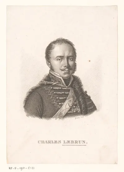 Portret van Anne-Charles Lebrun