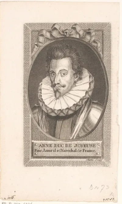 Portret van Anne de Batarnay de Joyeuse