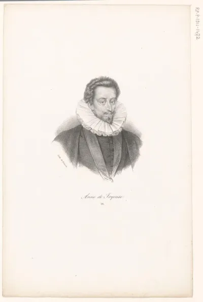 Portret van Anne de Joyeuse