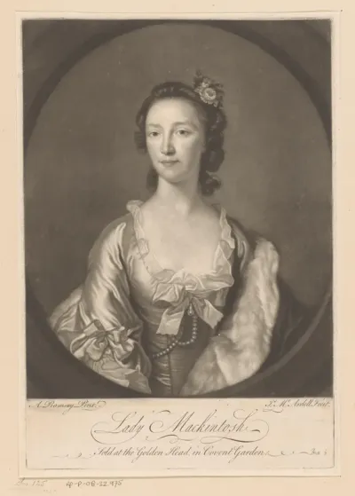 Portret van Anne Farquharson-MacKintosh
