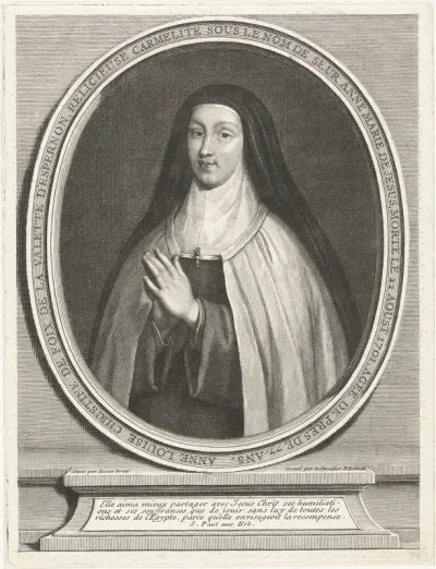 Portret van Anne-Louise-Christine de Foix de la Valette d'Epernon