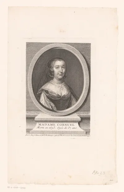 Portret van Anne-Marie Bigot de Cornuel