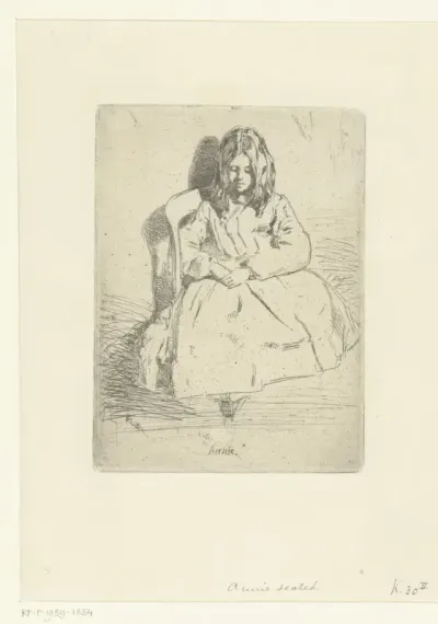Portret van Annie Harriet Haden