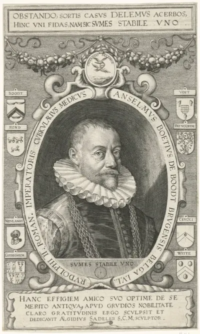 Portret van Anselmus Boëtius de Boodt