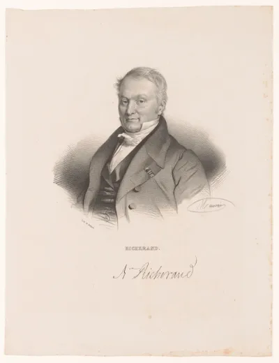 Portret van Anthelme Richerand