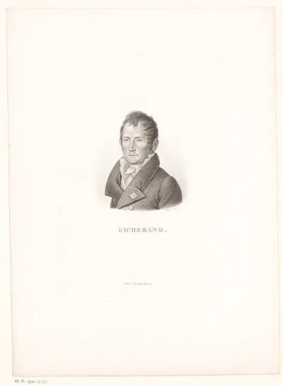 Portret van Anthelme Richerand