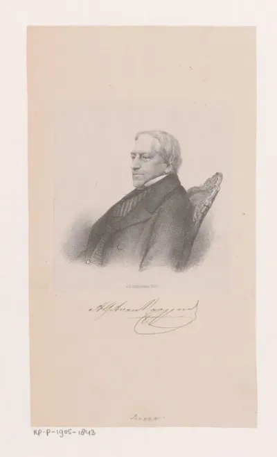 Portret van Anthon Gerard Alexander van Rappard