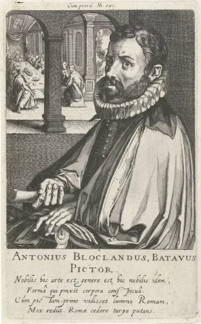 Portret van Anthonie Blocklandt