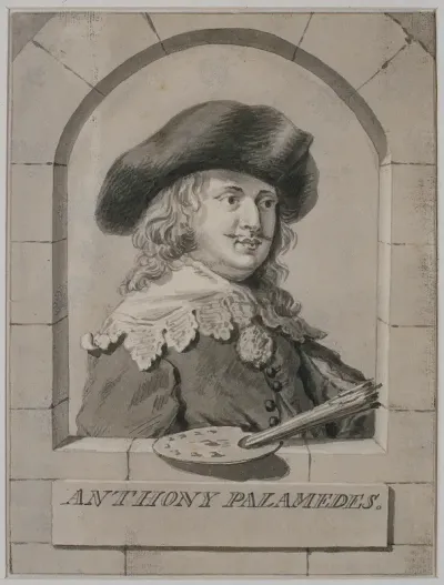 Portret van Anthonie Palamedesz.