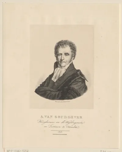 Portret van Anthonie van Goudoever