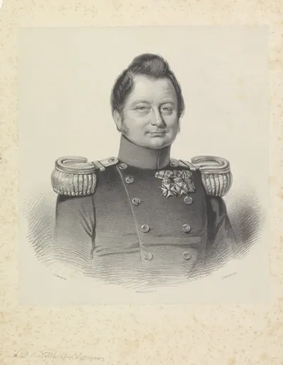 Portret van Anthonie Willem Hendrik Nolthenius De Man