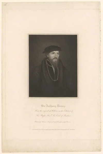 Portret van Anthony Denny