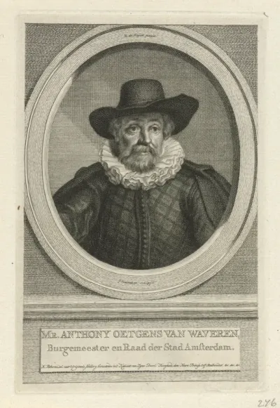 Portret van Anthony Oetgens van Waveren