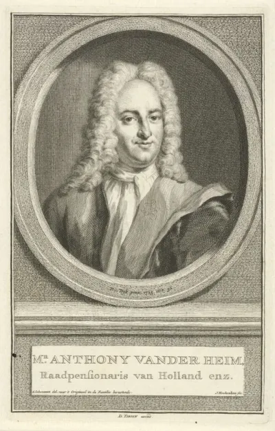 Portret van Anthony van der Heim