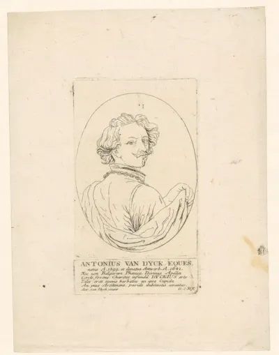 Portret van Anthony van Dyck