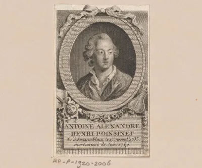 Portret van Antoine Alexandre Henri Poinsinet
