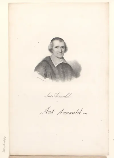 Portret van Antoine Arnauld