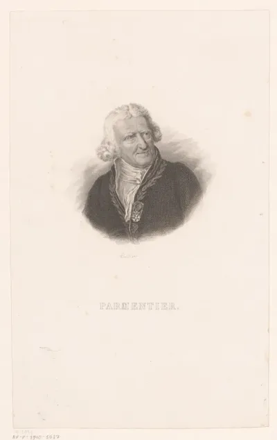 Portret van Antoine-Augustin Parmentier