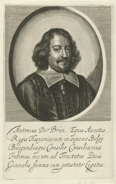 Portret van Antoine Brun