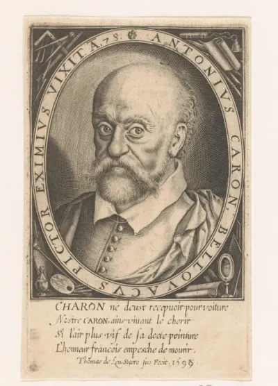 Portret van Antoine Caron