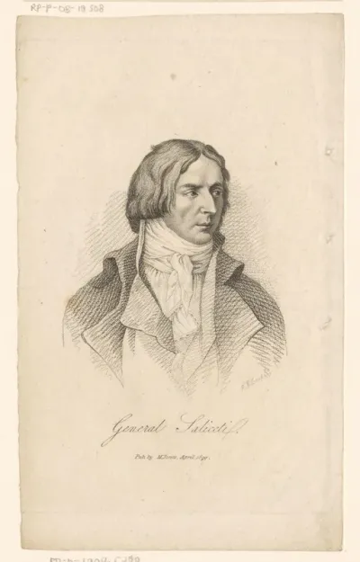 Portret van Antoine Christophe Saliceti