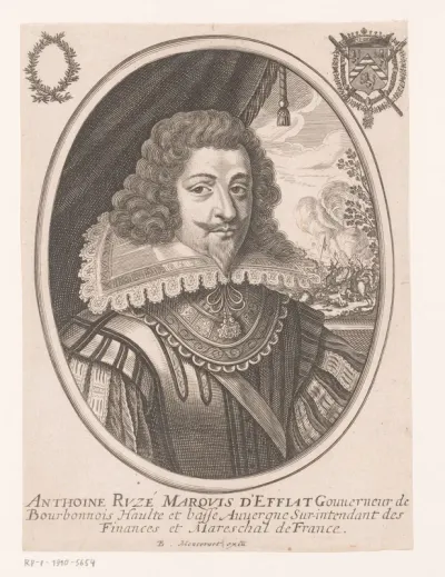 Portret van Antoine Coiffier de Ruzé