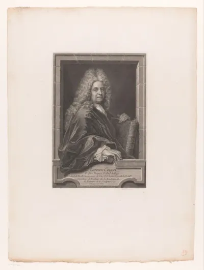 Portret van Antoine Coypel