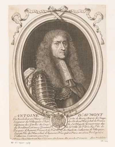 Portret van Antoine d'Aumont de Rochebaron