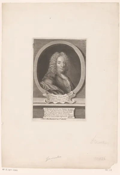 Portret van Antoine Danchet