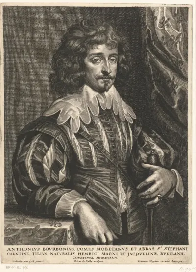Portret van Antoine de Bourbon graaf van Moret