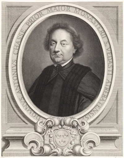 Portret van Antoine de Chasse, grootprior van de abdij van St, Vaast in Arras