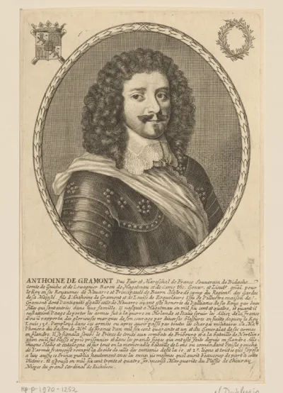 Portret van Antoine de Gramont