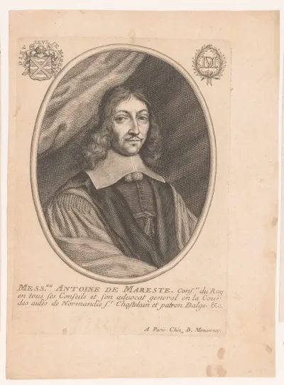 Portret van Antoine de Mareste
