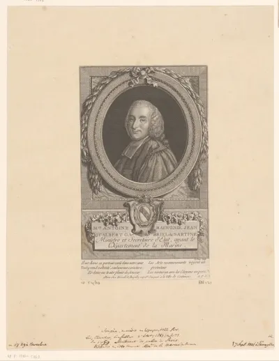 Portret van Antoine de Sartine