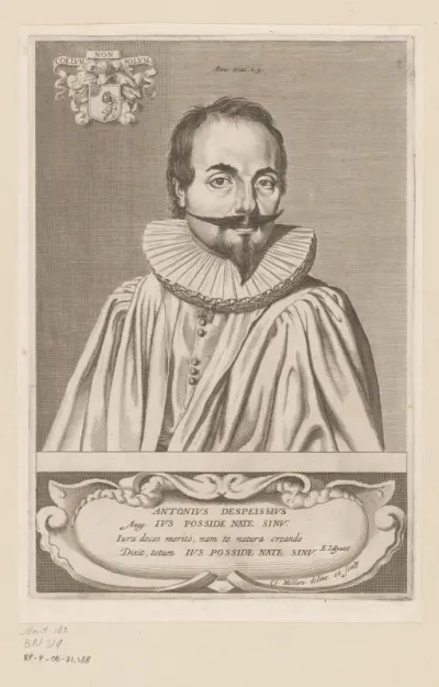 Portret van Antoine Despeisses
