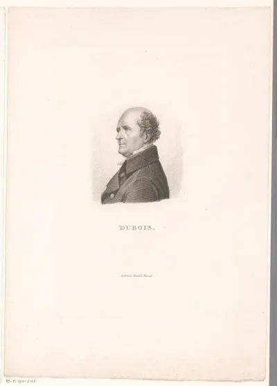 Portret van Antoine Dubois