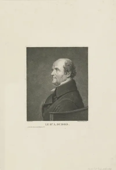 Portret van Antoine Dubois
