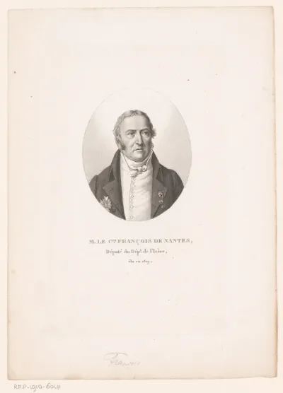 Portret van Antoine Français graaf van Nantes