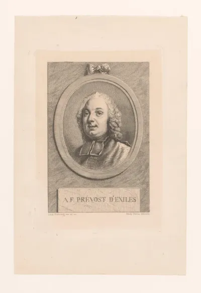 Portret van Antoine François Prévost d'Exiles
