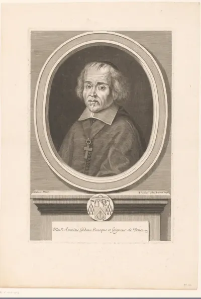 Portret van Antoine Godeau