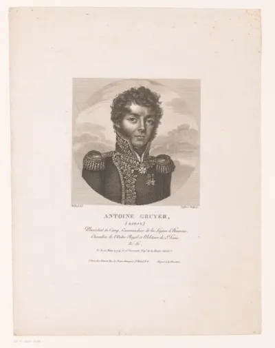 Portret van Antoine Gruyer