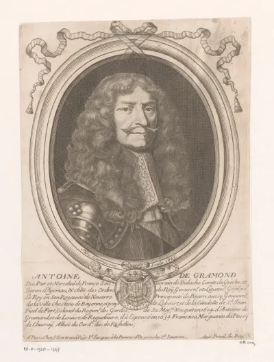 Portret van Antoine III, hertog van Gramont