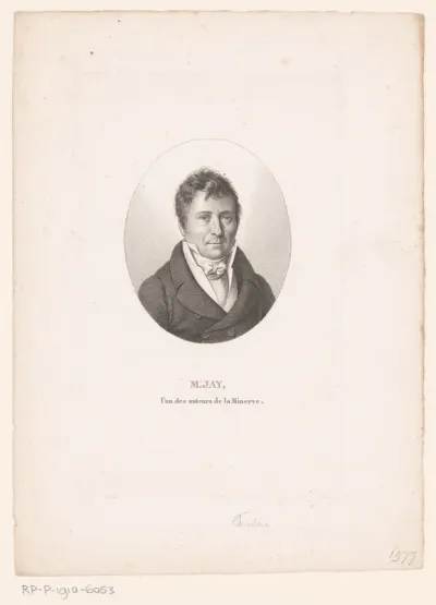 Portret van Antoine Jay