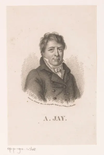 Portret van Antoine Jay