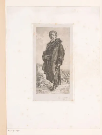 Portret van Antoine Joseph Bourlard