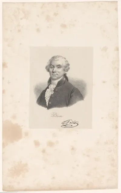 Portret van Antoine Lavoisier