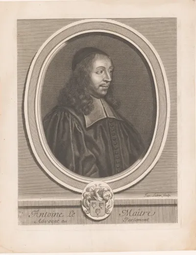 Portret van Antoine le Maistre