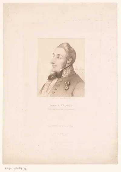Portret van Antoine Maurice Apollinaire d'Argout